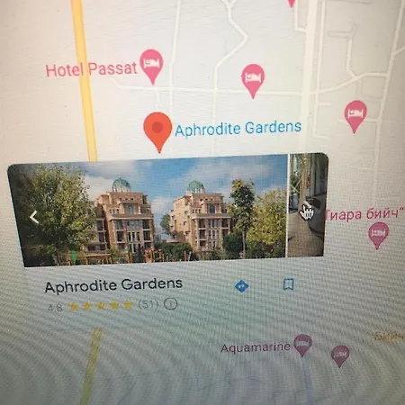 Aphrodite Gardens Studio-apartment D-102 Sunny Beach
